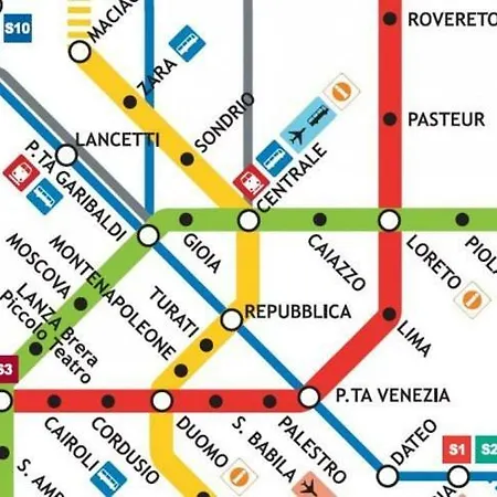 Bohemki: Via Maroncelli Frühstückspension Mailand